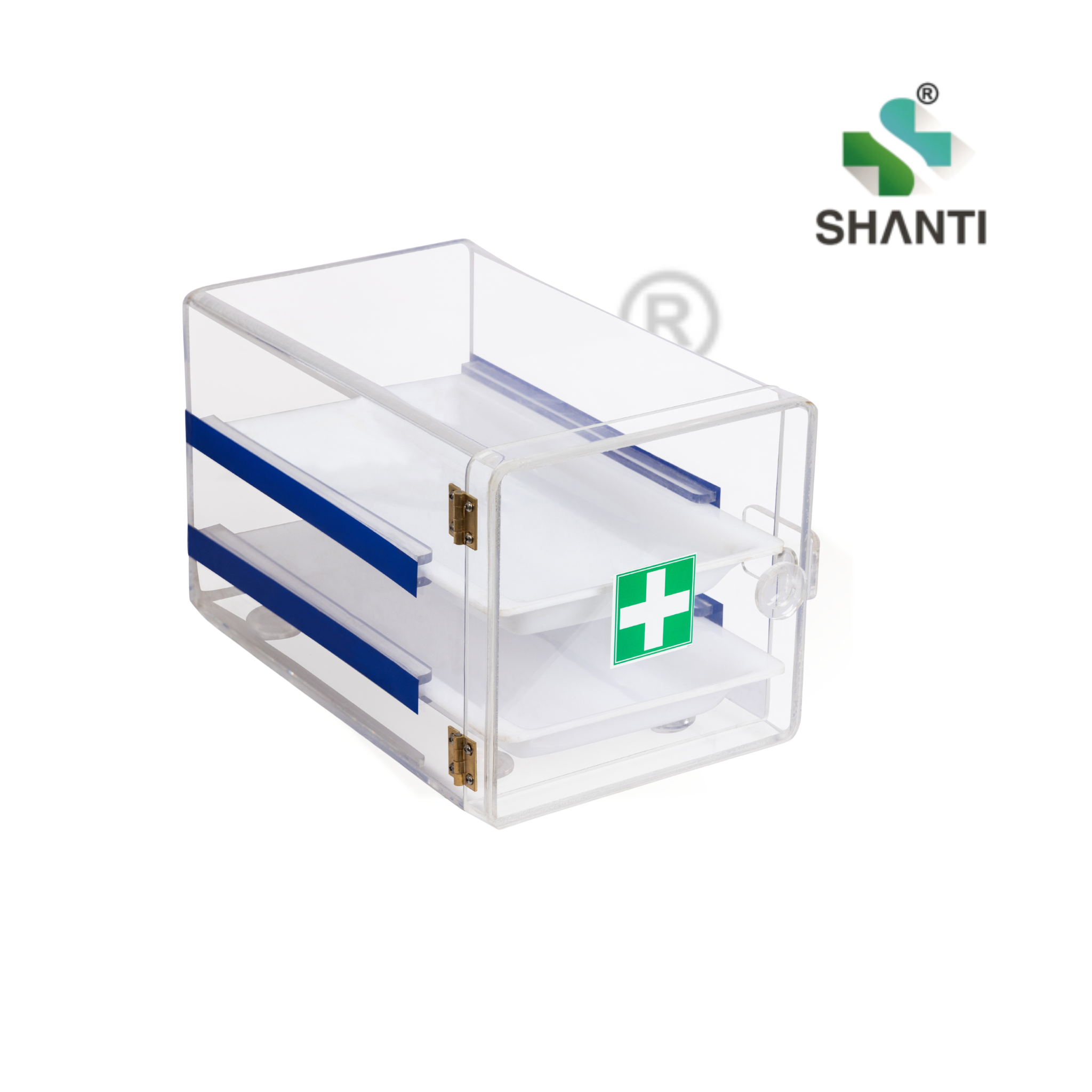 Formalin Chamber 12×5.5×5.5 – 2 Tray (Model: SFC1252) Spacious & Secure Fumigation Chamber for Specimen Preservation