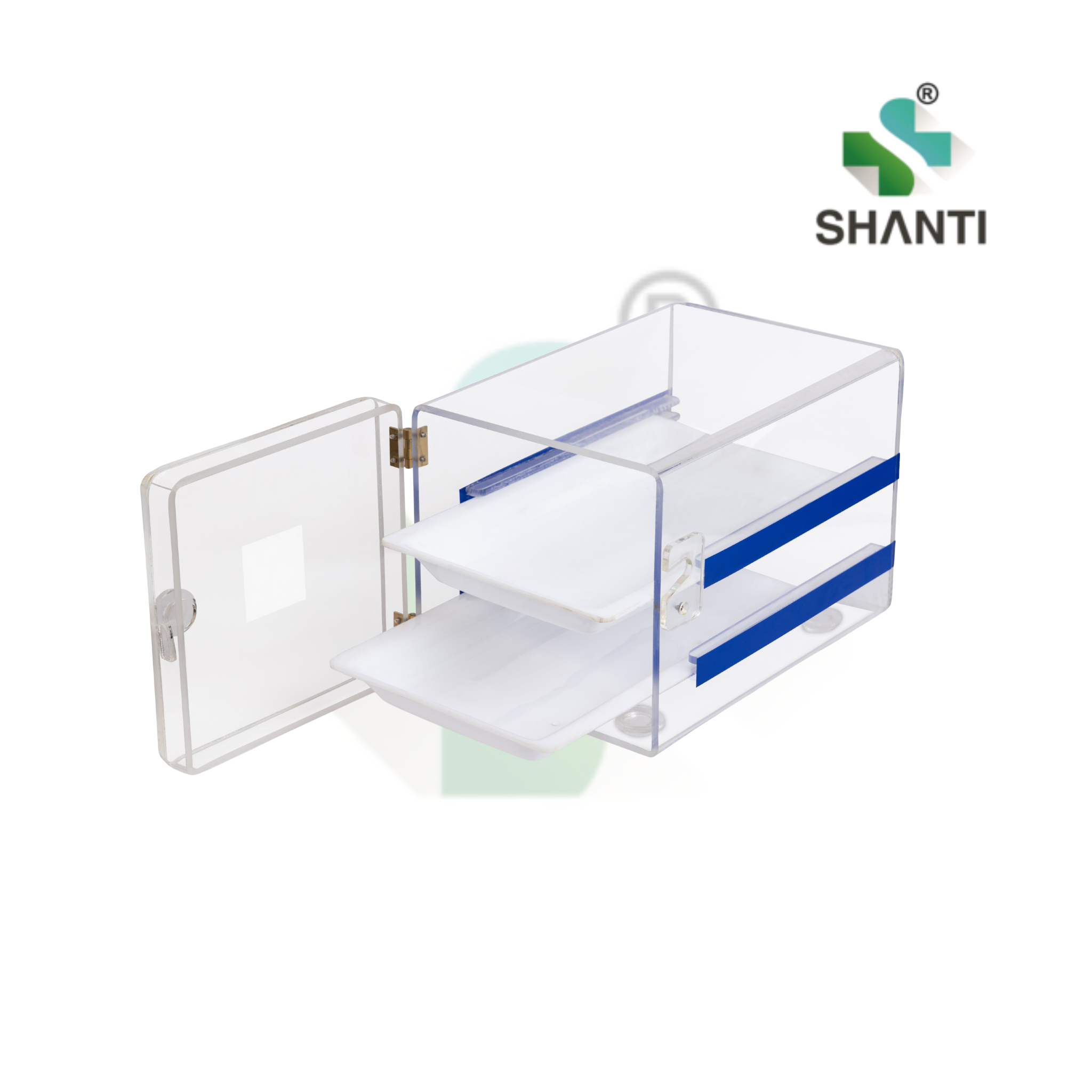 Formalin Chamber 12×5.5×5.5 – 2 Tray (Model: SFC1252) Spacious & Secure Fumigation Chamber for Specimen Preservation