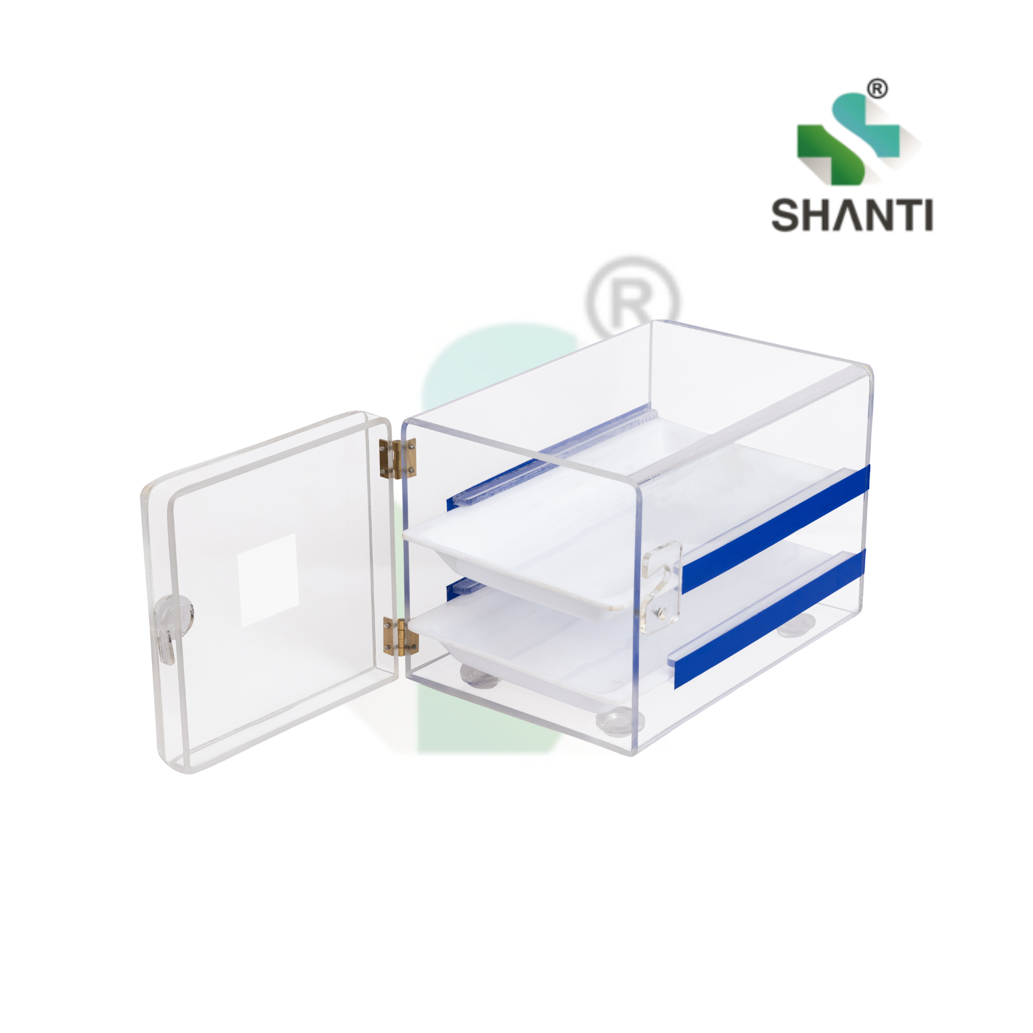 Formalin Chamber 12×5.5×5.5 – 2 Tray (Model: SFC1252) Spacious & Secure Fumigation Chamber for Specimen Preservation