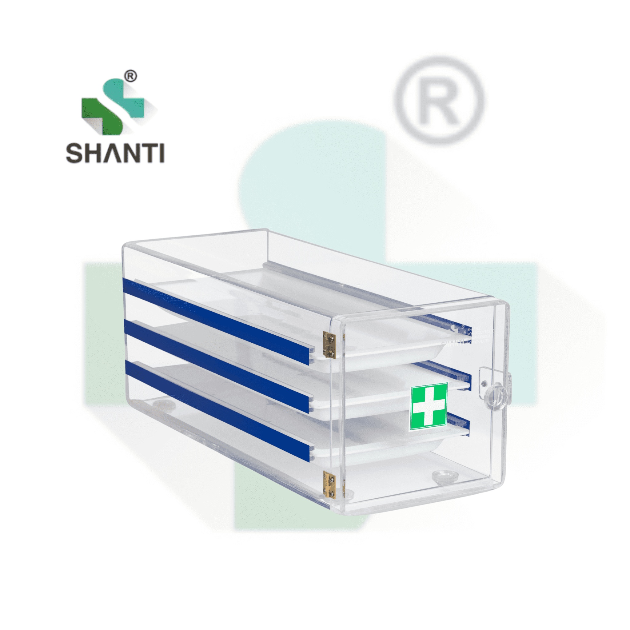 Formalin Chamber 30×12.5×12.5 – 3 Tray (Model: SFC30123) Large-Format Fumigation Chamber for Safe & Efficient Specimen Preservation
