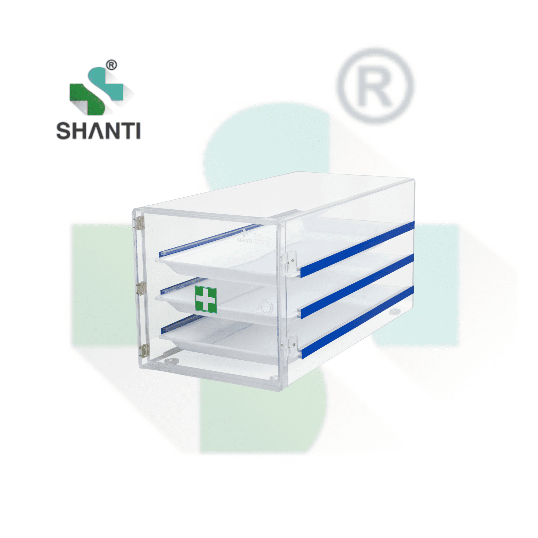 Formalin Chamber 32×12.5×12.5 – 3 Tray (Model: SFC32123) Extra-Wide Professional Fumigation Chamber for Advanced Specimen Preservation